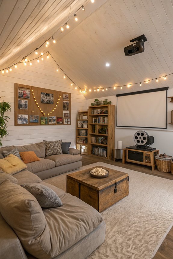 warm film viewing experience