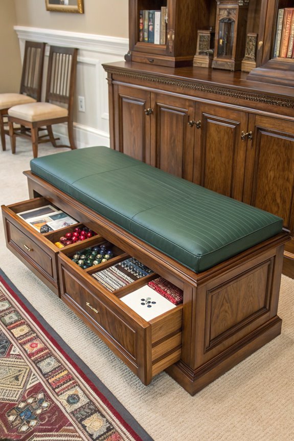 wooden storage bench choices